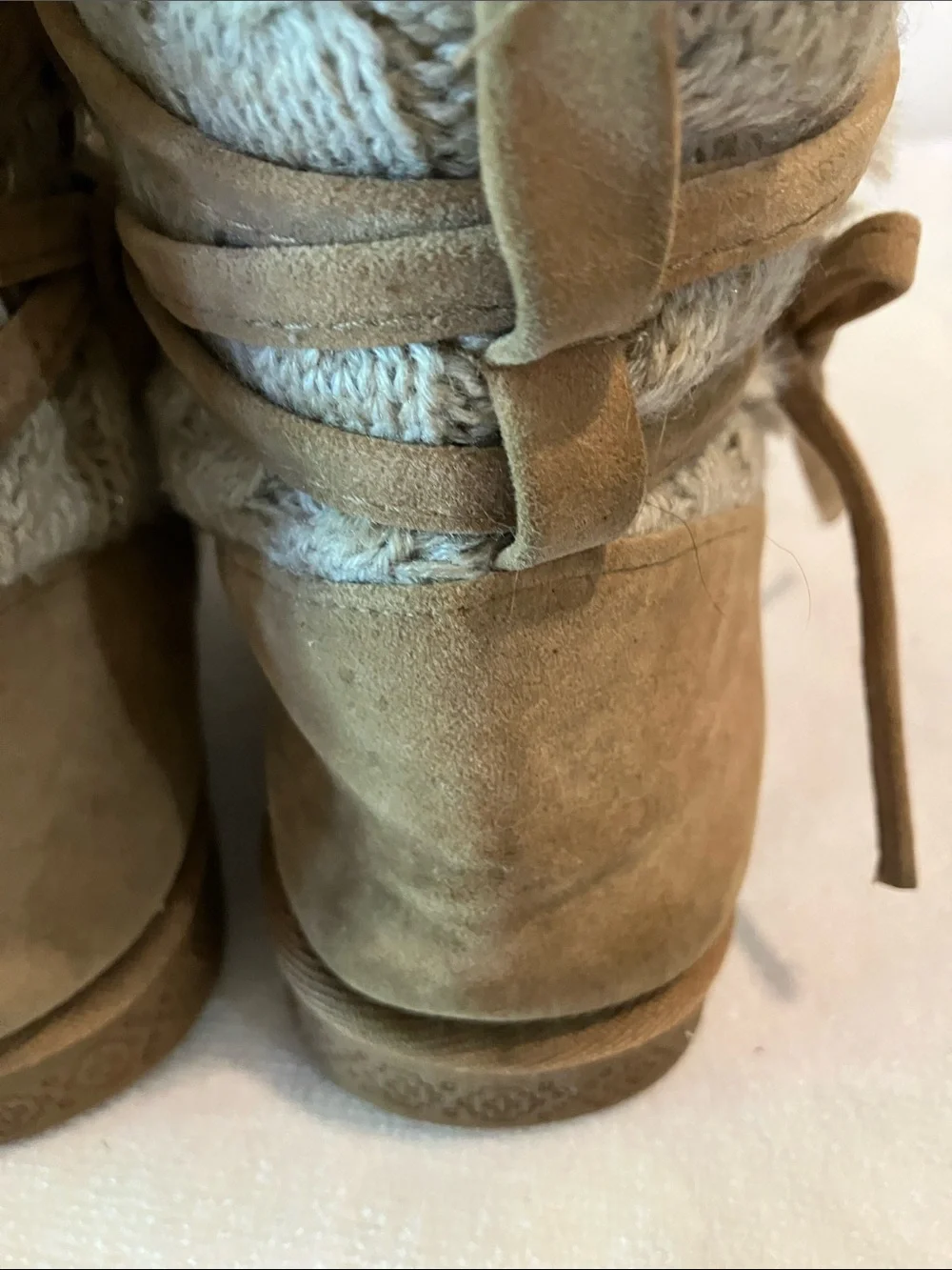 Muk Luks Essential Women’s 8 Clemetine Pull on Cable Knit Upper Winter Boots